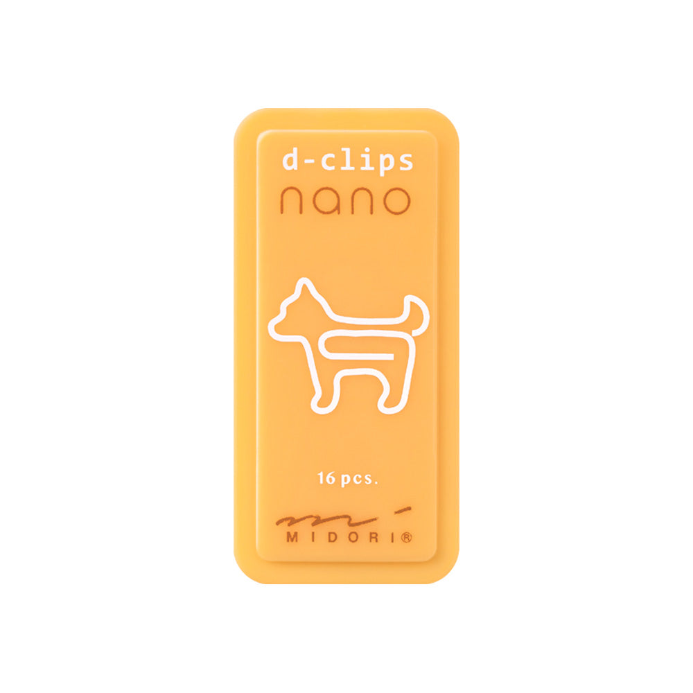 Midori - D Clips Nano - Dog Shape Paper Clip