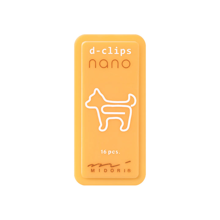 Midori - D Clips Nano - Dog Shape Paper Clip