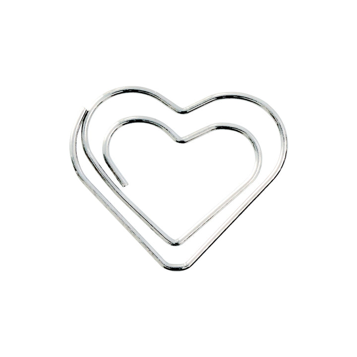 Midori - D Clips Nano - Heart Shape Paper Clip