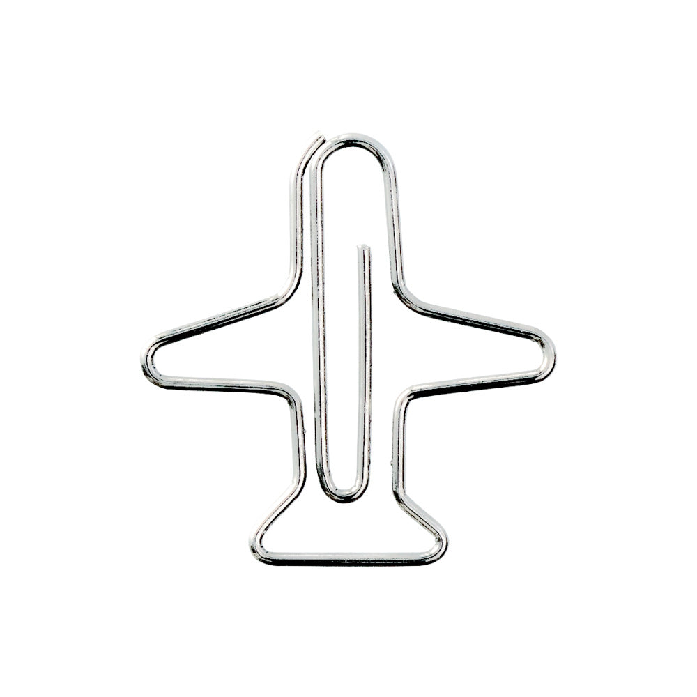 Midori - D Clips Nano - Airplane - Paper Clip 