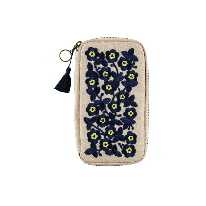 Hobonichi Techo 2025 - Pen Pouch / Small Drawer Pouch (Ukrainian Flowers)