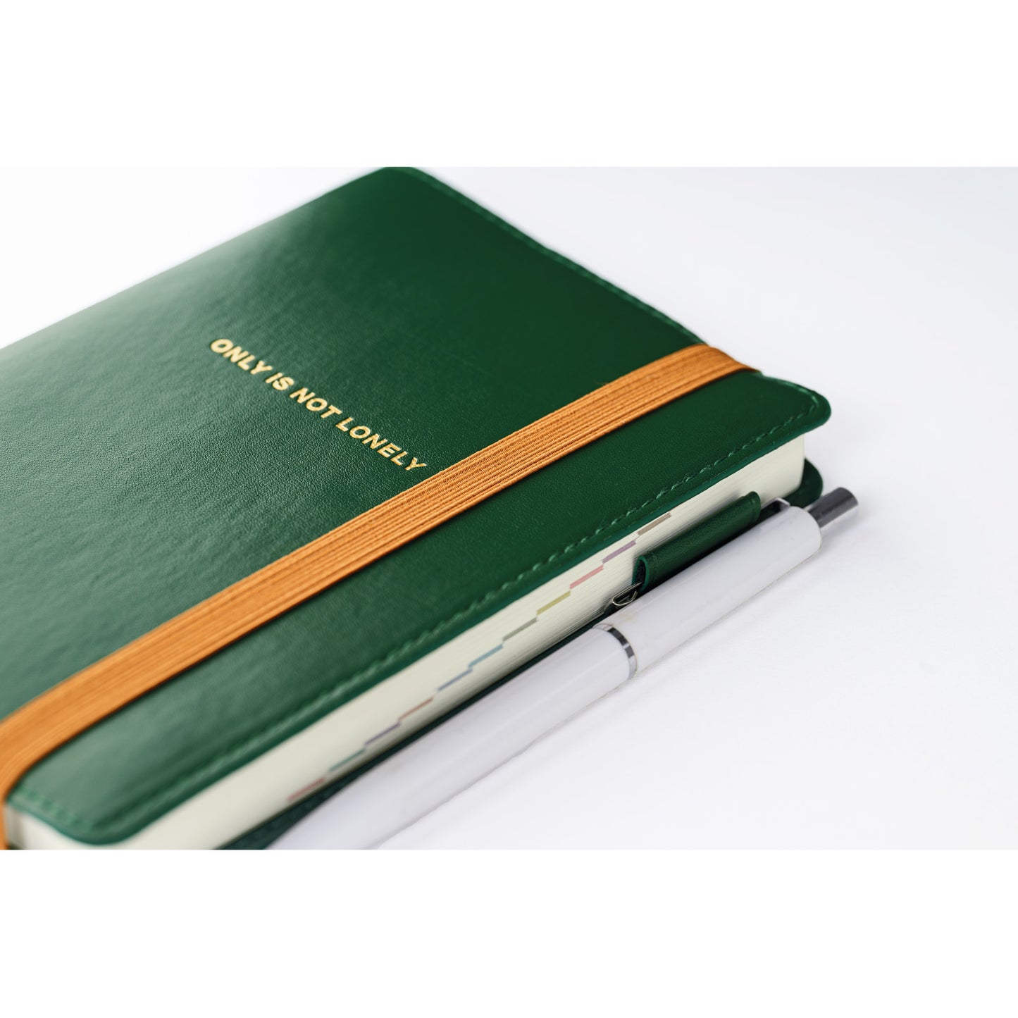 Hobonichi Techo 2025 - A6 Cover Only - Only is Not Lonely (Ivy Green) - Free shipping to US and Canada - Vancouver Buchan’s Kerrisdale Stationery Store