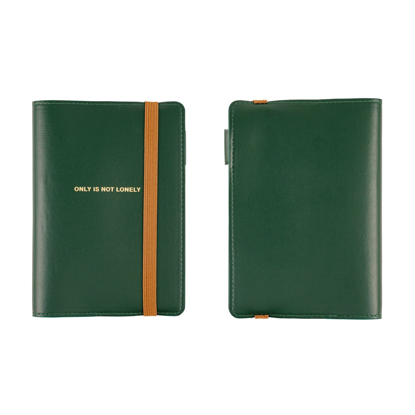 Hobonichi Techo 2025 - A6 Cover Only - Only is Not Lonely (Ivy Green) - Free shipping to US and Canada - Vancouver Buchan’s Kerrisdale Stationery Store