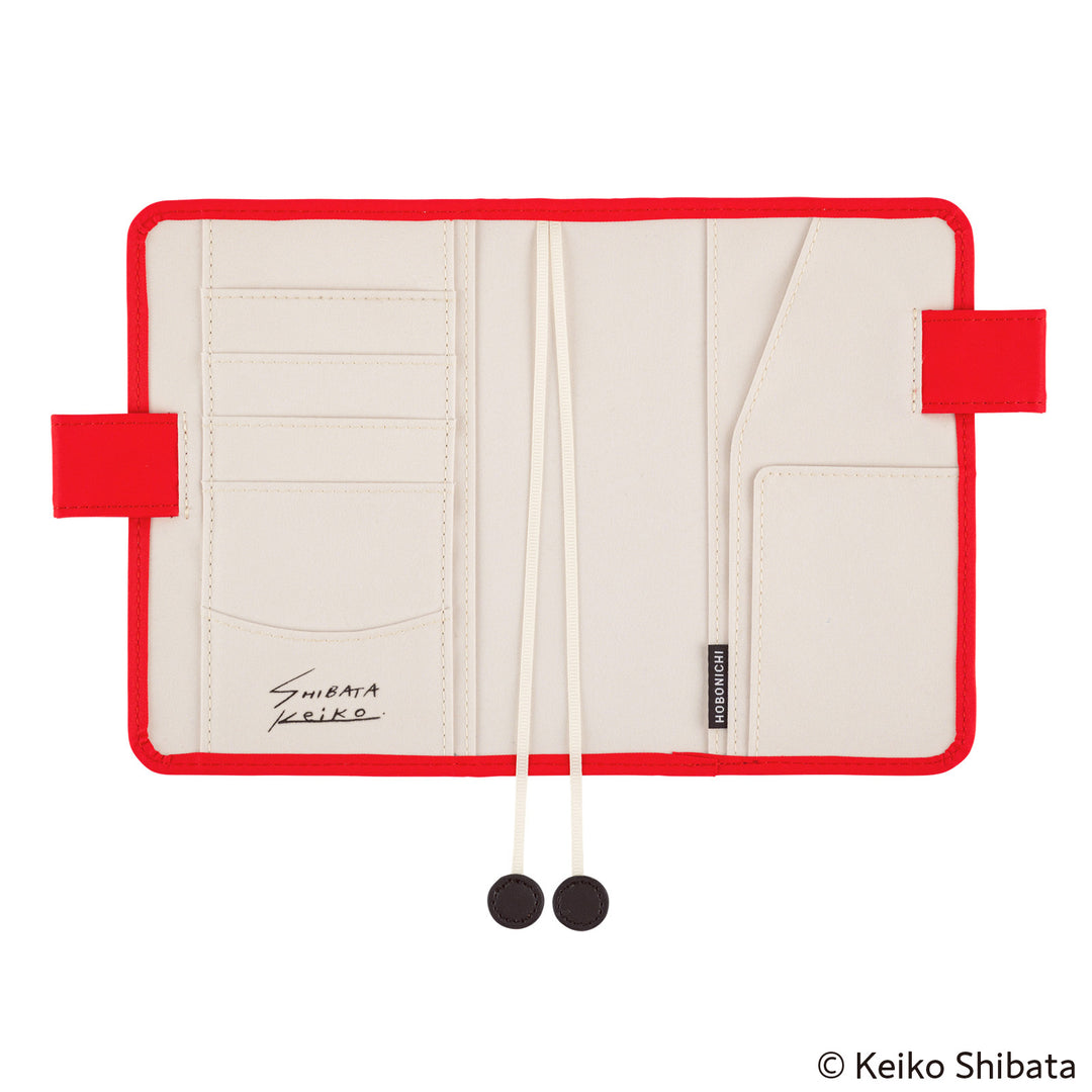 Hobonichi Techo 2025 - A6 Cover Only - Keiko Shibata: Bus management by Mr. and Mrs. Inoue - Free shipping to US and Canada - Vancouver Buchan’s Kerrisdale Stationery Store