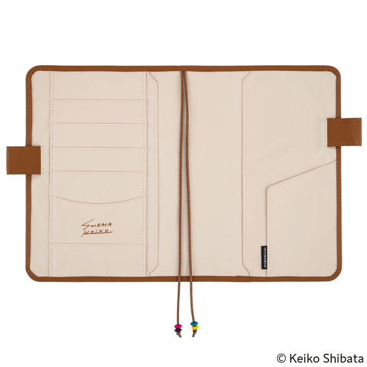 Hobonichi Techo 2025 - A5 Cover Only - Keiko Shibata: Emotional Reunion with Kariya-san - Free shipping to US and Canada - Vancouver Buchan’s Kerrisdale Stationery Store
