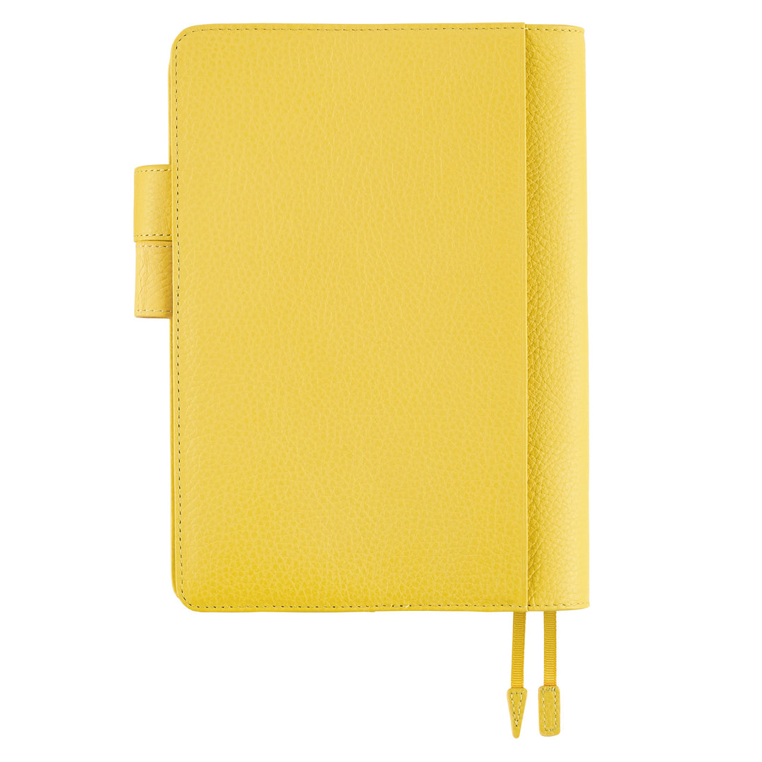 Hobonichi Techo 2024 - A5 Cover Only -  Leather: Brilliant Yellow - Free shipping to US and Canada - Vancouver Buchan’s Kerrisdale Stationery Store