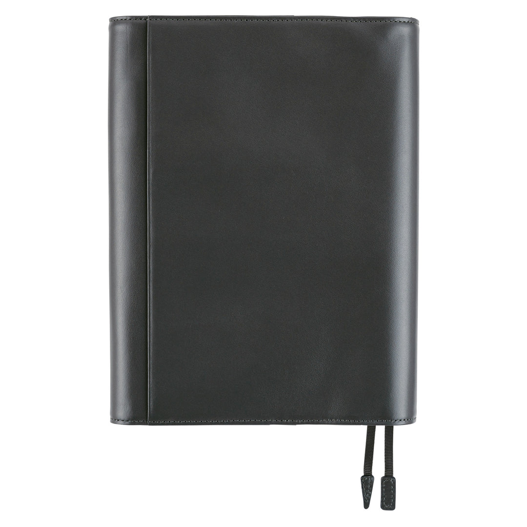 Hobonichi Techo 2025 - A5 Trifold Leather Cover - Leather: Charcoal Gray - Free shipping to US and Canada - Vancouver Buchan’s Kerrisdale Stationery Store