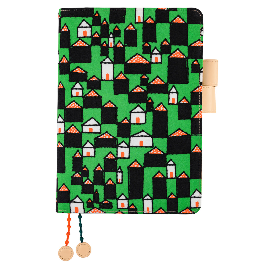 Hobonichi Techo 2025 - A5 Cover Only - 皆川明 minä perhonen: hütte - Free shipping to US and Canada - Vancouver Buchan’s Kerrisdale Stationery Store