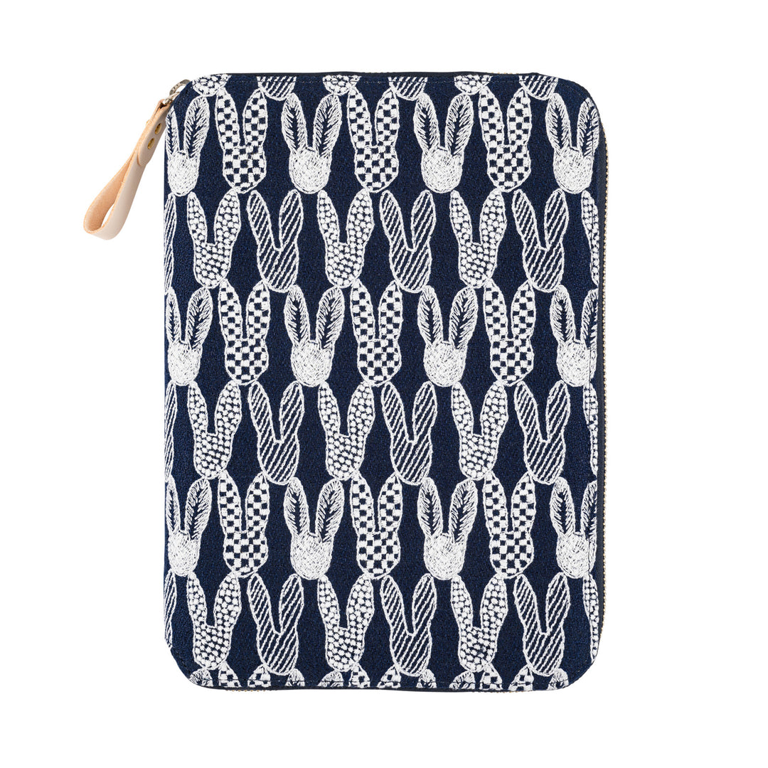 Hobonichi Techo 2025 - A5 Cover Only - minä perhonen: pomppia (Navy) - Free shipping to US and Canada - Vancouver Buchan’s Kerrisdale Stationery Store