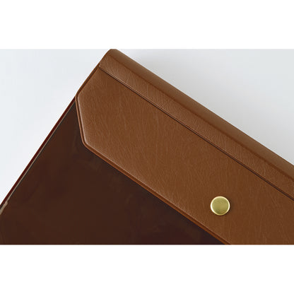 Hobonichi Techo 2025 - A5 Cover Only - Alettone (Brown) - Free shipping to US and Canada - Vancouver Buchan’s Kerrisdale Stationery Store