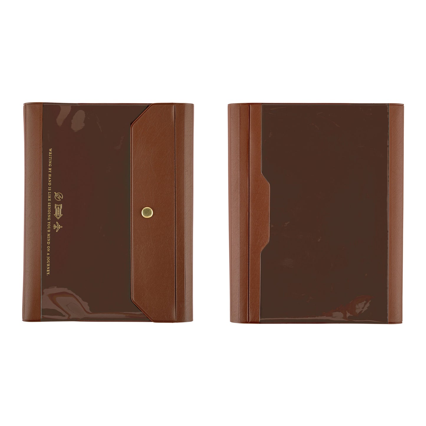 Hobonichi Techo 2025 - A5 Cover Only - Alettone (Brown) - Free shipping to US and Canada - Vancouver Buchan’s Kerrisdale Stationery Store