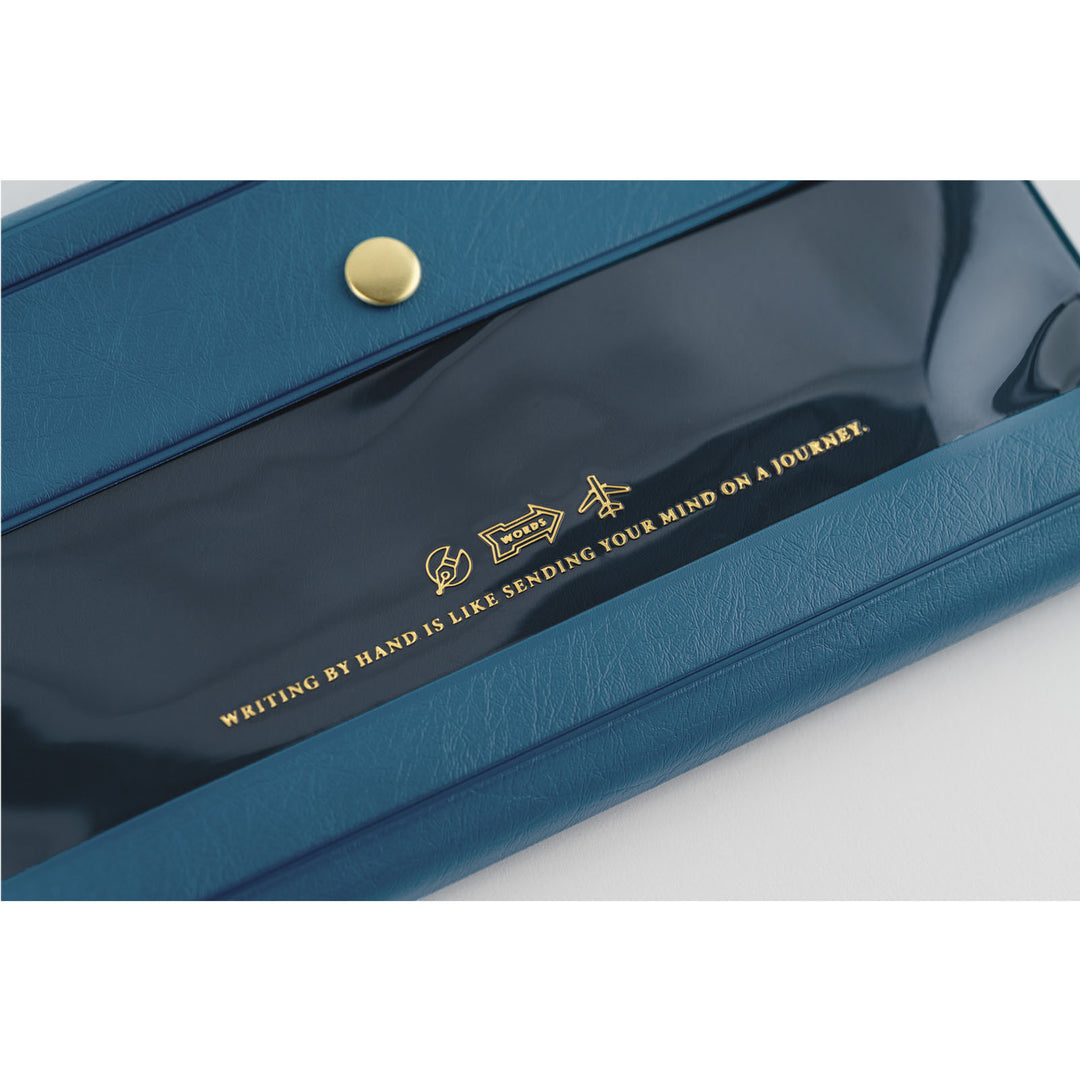 Hobonichi Techo 2025 - Weeks/Wallet Cover Only - Alettone (Navy) - Free shipping to US and Canada - Vancouver Buchan’s Kerrisdale Stationery Store