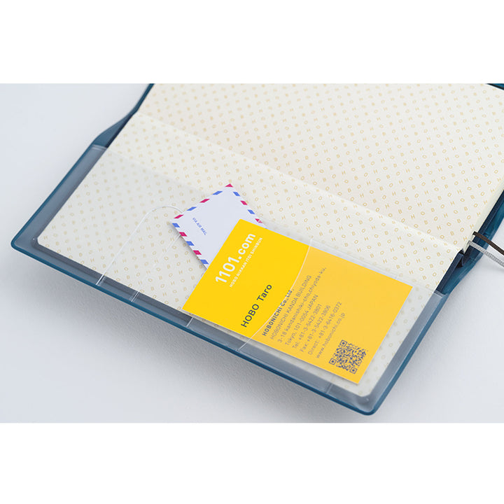 Hobonichi Techo 2025 - Weeks/Wallet Cover Only - Alettone (Navy) - Free shipping to US and Canada - Vancouver Buchan’s Kerrisdale Stationery Store