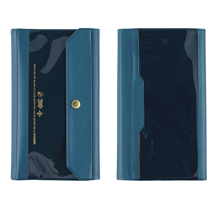 Hobonichi Techo 2025 - Weeks/Wallet Cover Only - Alettone (Navy) - Free shipping to US and Canada - Vancouver Buchan’s Kerrisdale Stationery Store