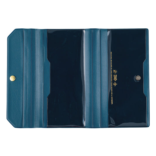 Hobonichi Techo 2025 - Weeks/Wallet Cover Only - Alettone (Navy) - Free shipping to US and Canada - Vancouver Buchan’s Kerrisdale Stationery Store