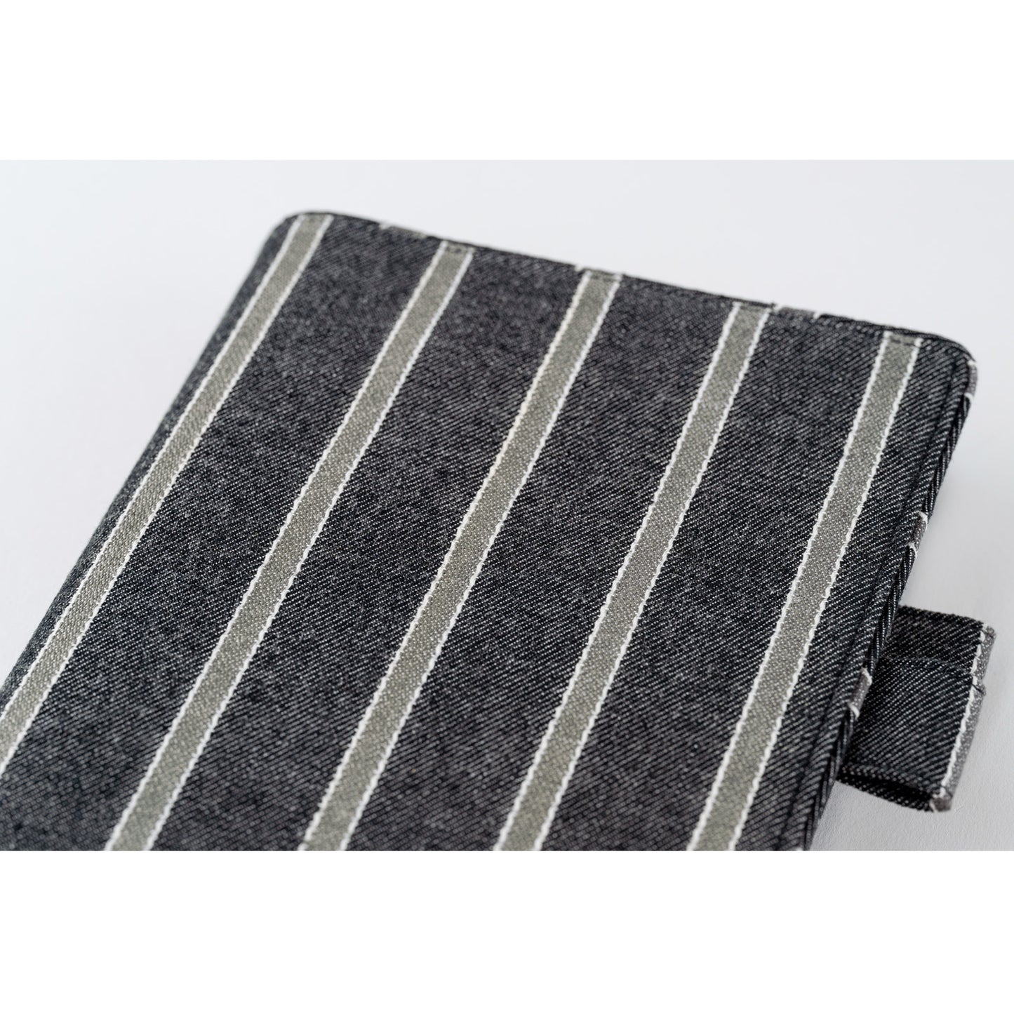 Hobonichi Techo 2025 - A5 Cover Only - Lined Fabric: Twill (Navy x Gray) - Free shipping to US and Canada - Vancouver Buchan’s Kerrisdale Stationery Store