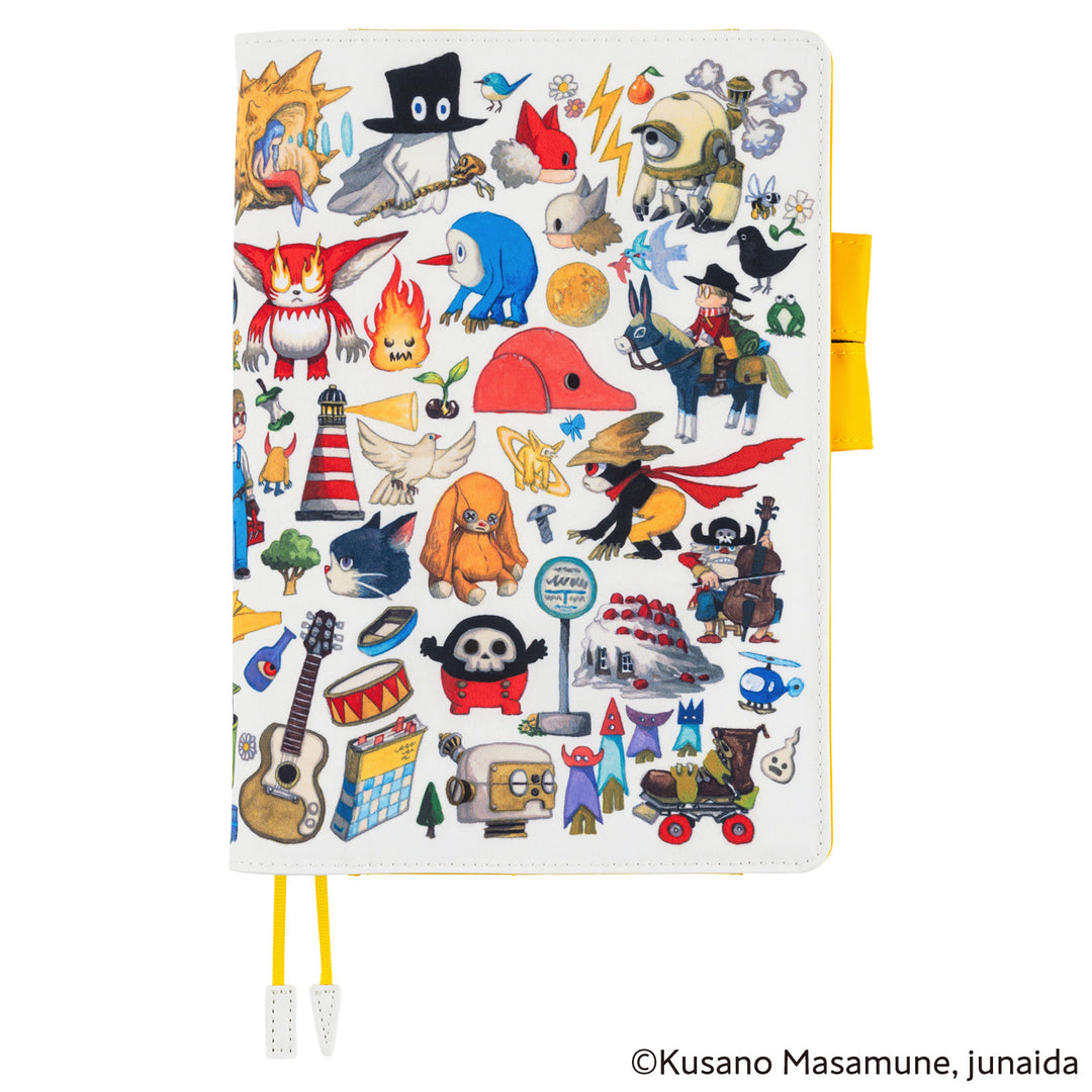 Hobonichi Techo 2025 - A5 Cover Only - Masamune Kusano x junaida: Himitsu Stranger - Free shipping to US and Canada - Vancouver Buchan’s Kerrisdale Stationery Store
