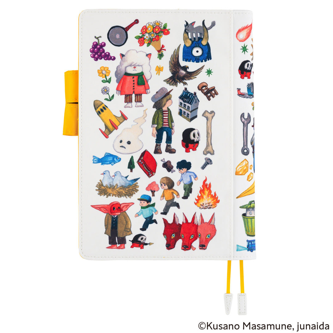 Hobonichi Techo 2025 - A5 Cover Only - Masamune Kusano x junaida: Himitsu Stranger - Free shipping to US and Canada - Vancouver Buchan’s Kerrisdale Stationery Store
