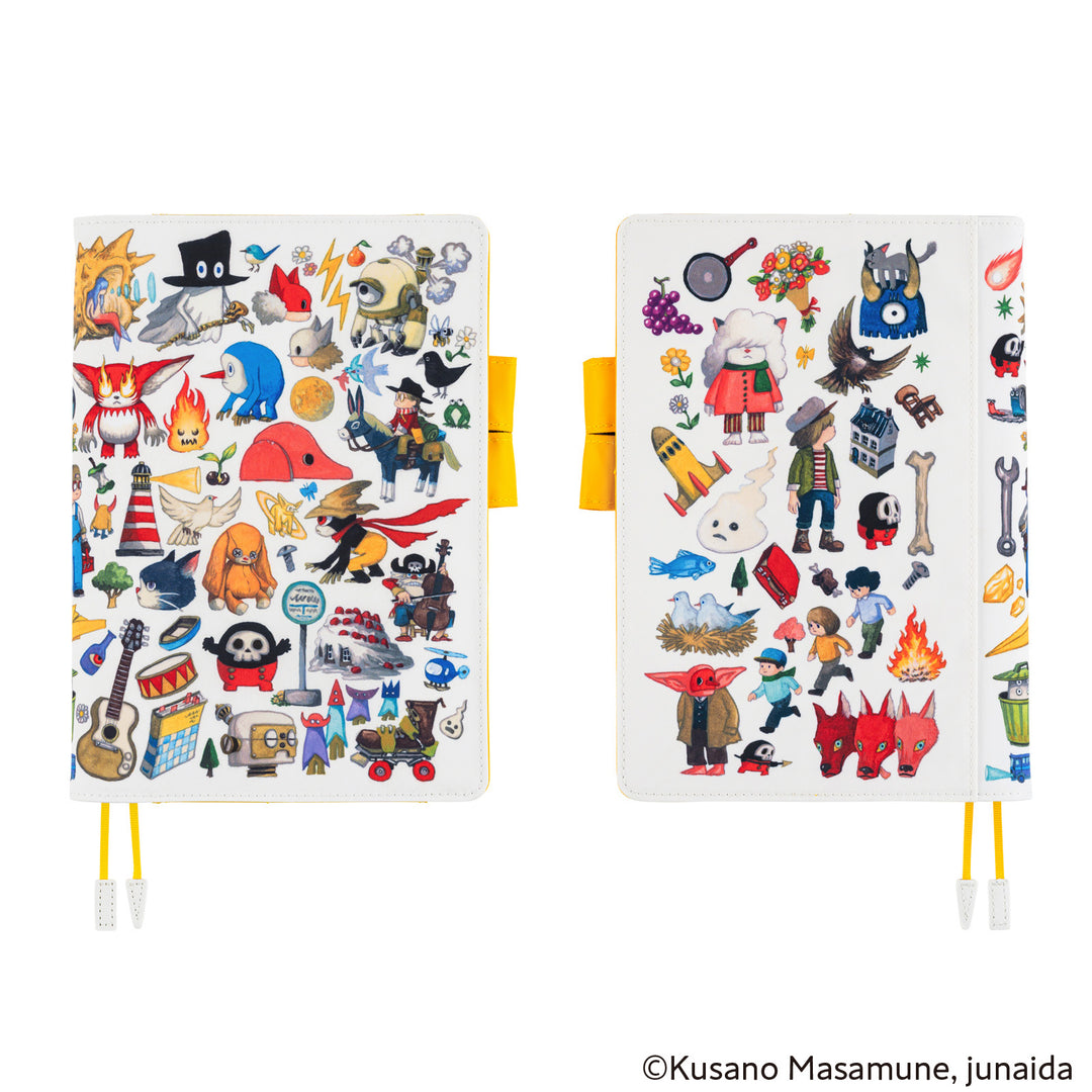 Hobonichi Techo 2025 - A5 Cover Only - Masamune Kusano x junaida: Himitsu Stranger - Free shipping to US and Canada - Vancouver Buchan’s Kerrisdale Stationery Store
