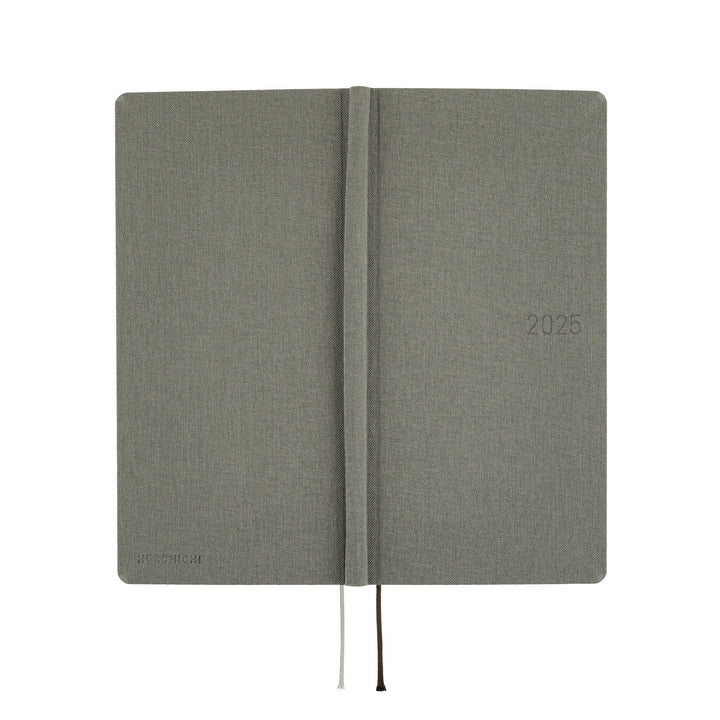 Hobonichi Techo 2025 - Weeks/Wallet Planner Book - Colors: Smoke Gray (English/Monday Start/January Start)