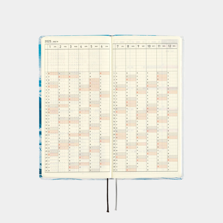 Hobonichi Techo 2025 - Weeks/Wallet Planner Book - Naoki Ishikawa: Denali in the Midnight Sun #1 (English/Monday Start/January Start) - Free shipping to US and Canada - Vancouver Buchan’s Kerrisdale Stationery Store