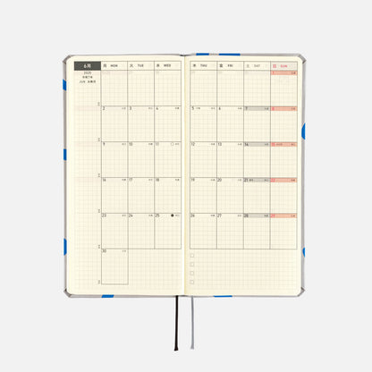 Hobonichi Techo 2025 - Weeks/Wallet Planner Book - PAMM: Thanks Sea (English/Monday Start/January Start) - Free shipping to US and Canada - Vancouver Buchan’s Kerrisdale Stationery Store