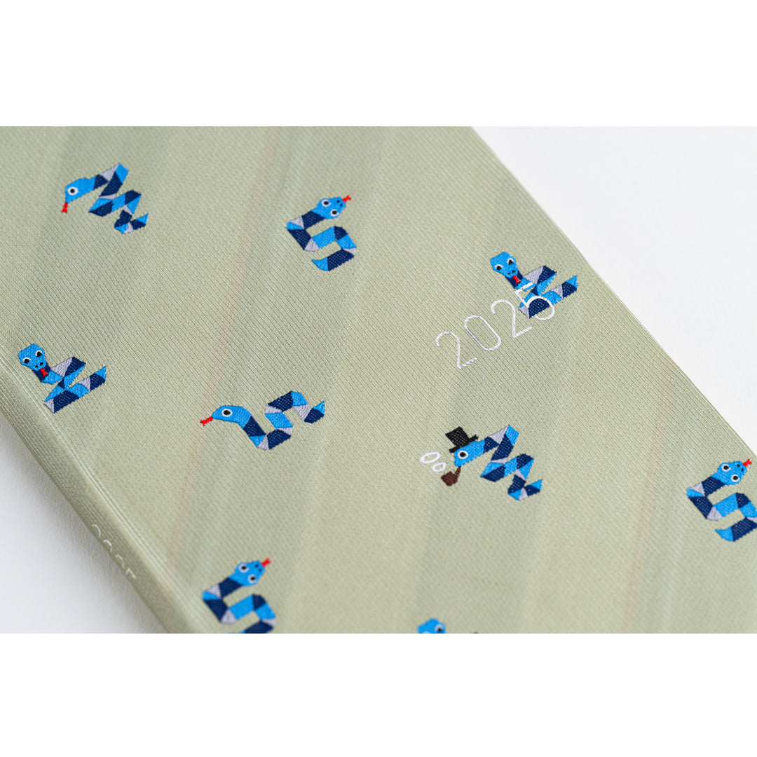 Hobonichi Techo 2025 - Weeks/Wallet Planner Book - Bow & Tie: Snake Toy (English/Monday Start/January Start) - Free shipping to US and Canada - Vancouver Buchan’s Kerrisdale Stationery Store