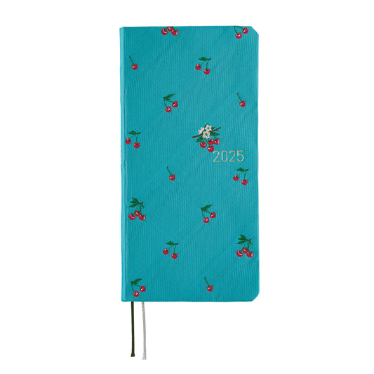 Hobonichi Techo 2025 - Weeks/Wallet Planner Book - Bow & Tie: Cherry (English/Monday Start/January Start) - Free shipping to US and Canada - Vancouver Buchan’s Kerrisdale Stationery Store