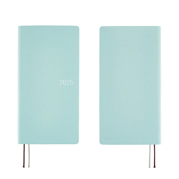 Hobonichi Techo 2025 - Weeks/Wallet Planner Book - Smooth: Vanilla Soda (English/Monday Start/January Start)