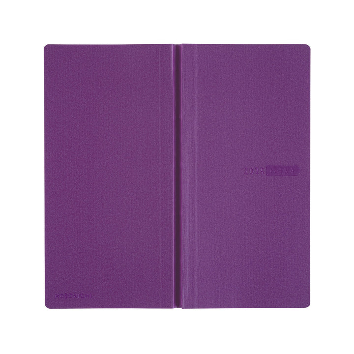 Hobonichi Techo 2025 - Weeks MEGA Planner Book - Sneaker: Rich Purple (English/Monday Start/January Start)