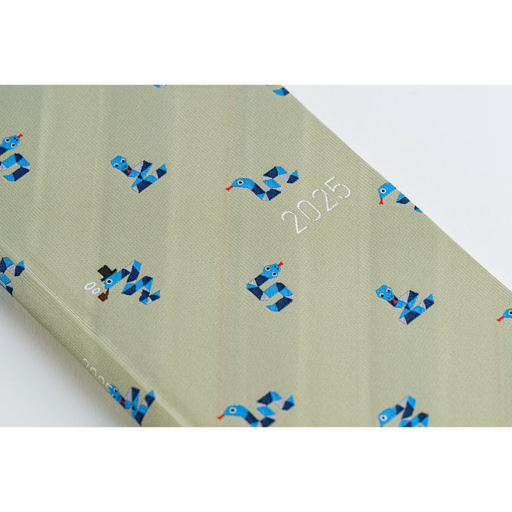 Hobonichi Techo 2025 - Weeks MEGA Planner Book - Bow & Tie: Snake Toy (English/Monday Start/January Start)