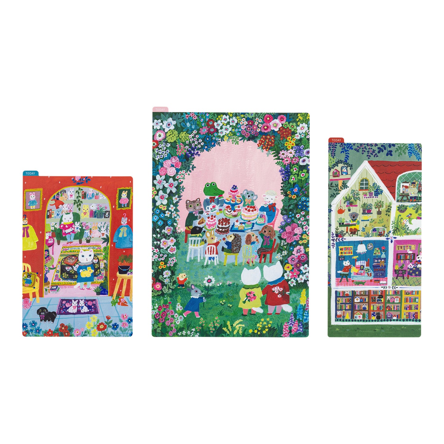 Hobonichi Techo 2025 - Pencil Board (In the Room / In the Garden / Animal Condo) - Yumi Kitagishi - Free shipping to US and Canada - Vancouver Buchan’s Kerrisdale Stationery Store