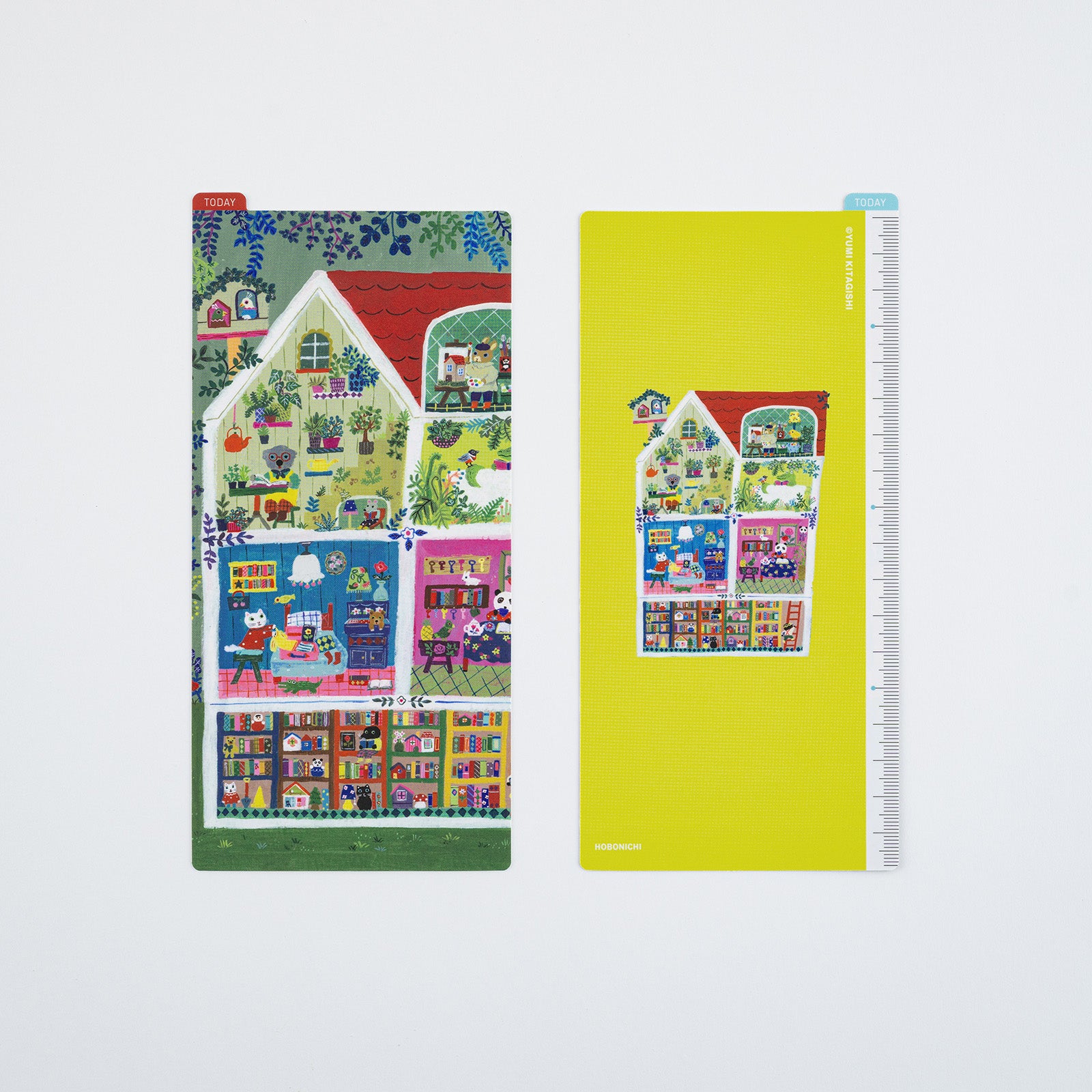 Hobonichi Techo 2025 - Pencil Board (In the Room / In the Garden / Animal Condo) - Yumi Kitagishi - Free shipping to US and Canada - Vancouver Buchan’s Kerrisdale Stationery Store