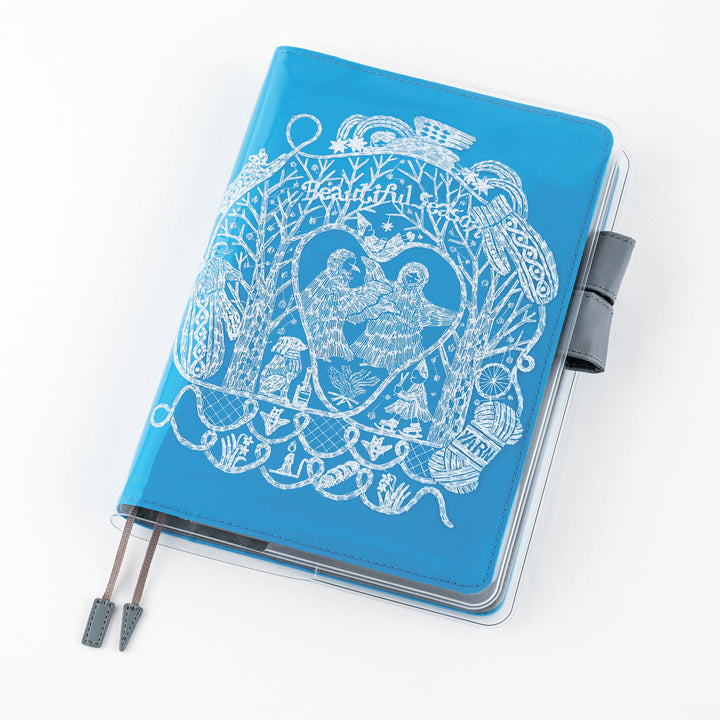 Hobonichi Techo 2025 – Clear Cover on Cover for A5 Size - iyo okumi: Beautiful Season - Free shipping to US and Canada - Vancouver Buchan’s Kerrisdale Stationery Store