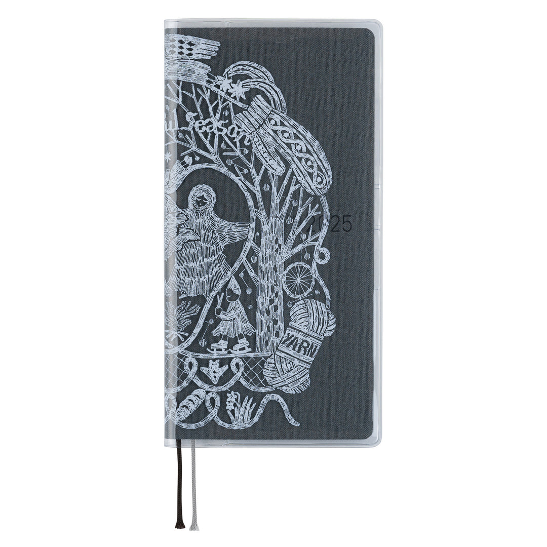 Hobonichi Techo 2025 – Clear Cover on Cover for Weeks/Wallet Size - iyo okumi: Beautiful Season - Free shipping to US and Canada - Vancouver Buchan’s Kerrisdale Stationery Store
