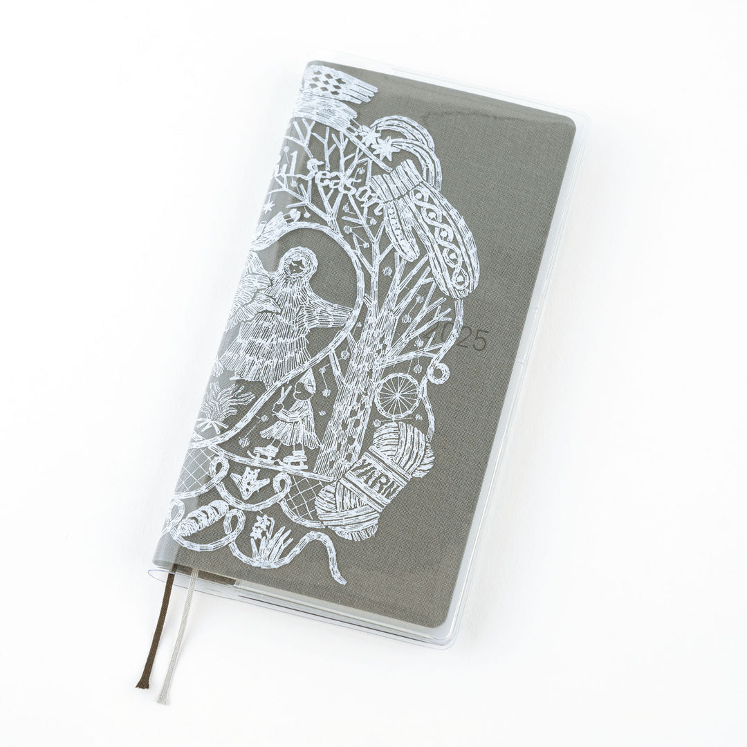 Hobonichi Techo 2025 – Clear Cover on Cover for Weeks/Wallet Size - iyo okumi: Beautiful Season - Free shipping to US and Canada - Vancouver Buchan’s Kerrisdale Stationery Store
