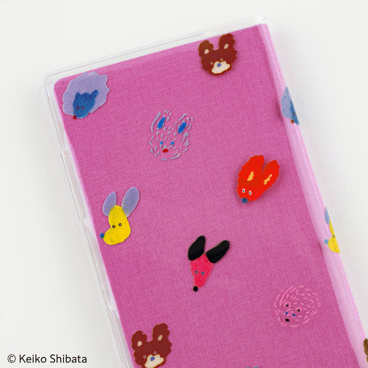 Hobonichi Techo 2025 - Cover on Cover for Weeks Size (Dog Ears Fluttering in the Wind) - Keiko Shibata