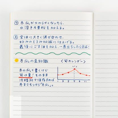 Hobonichi – A5 Plain Notebook – Lined