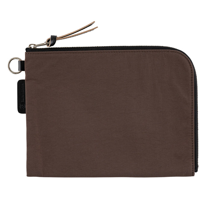 Hobonichi Techo 2025 - Tragen Flat Pouch - Brown (A5 Counsin/A6 Original)