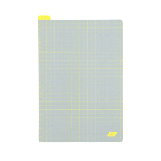 Hobonichi Techo 2025 - Pencil Board (A5 Cousin/A6 Original/Weeks) - Ice Gray x Yellow