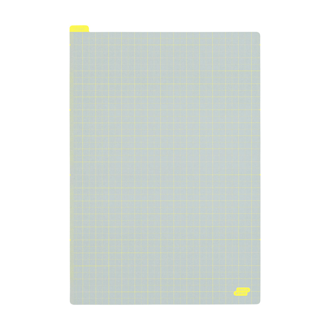 Hobonichi Techo 2025 - Pencil Board (A5 Cousin/A6 Original/Weeks) - Ice Gray x Yellow