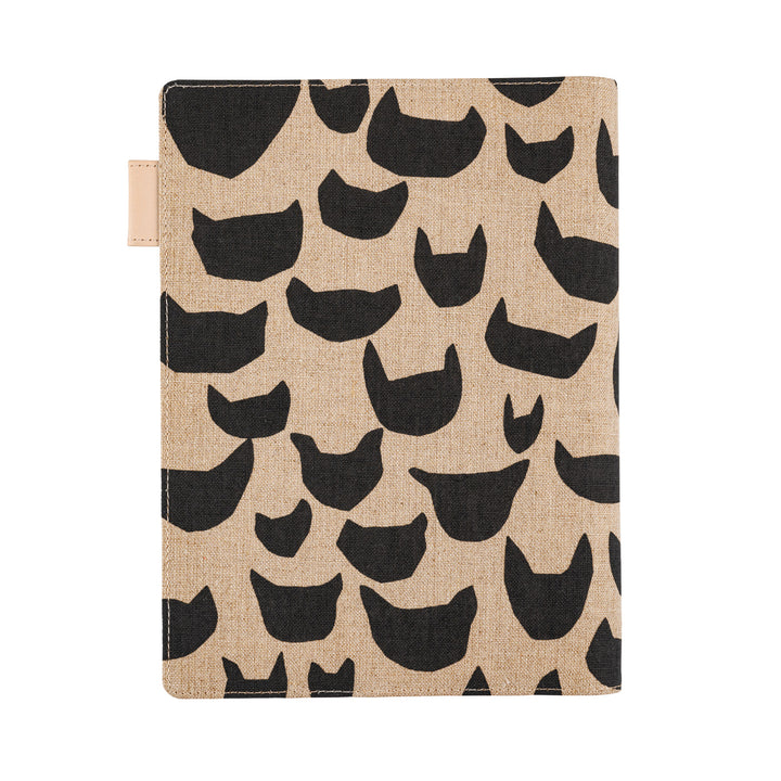 Hobonichi Techo 2025 - 5-Year Techo - A5 Cover Only - mina perhonen: anone-anone (Black) - Free shipping to US and Canada - Vancouver Buchan’s Kerrisdale Stationery Store
