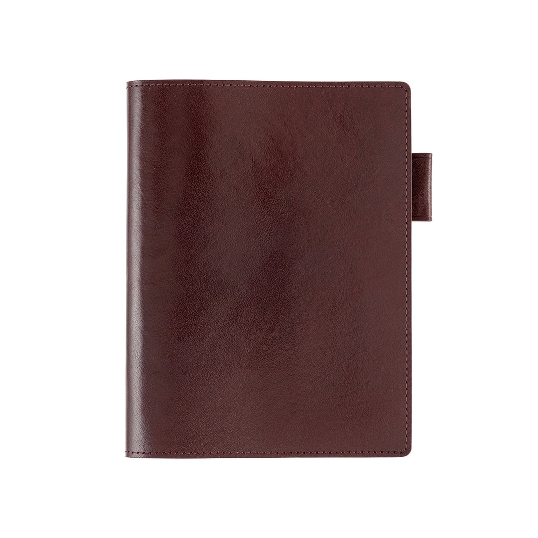 Hobonichi Techo 2025 - 5-Year Techo - A6 Cover Only - Leather: Dark Cherry - Free shipping to US and Canada - Vancouver Buchan’s Kerrisdale Stationery Store