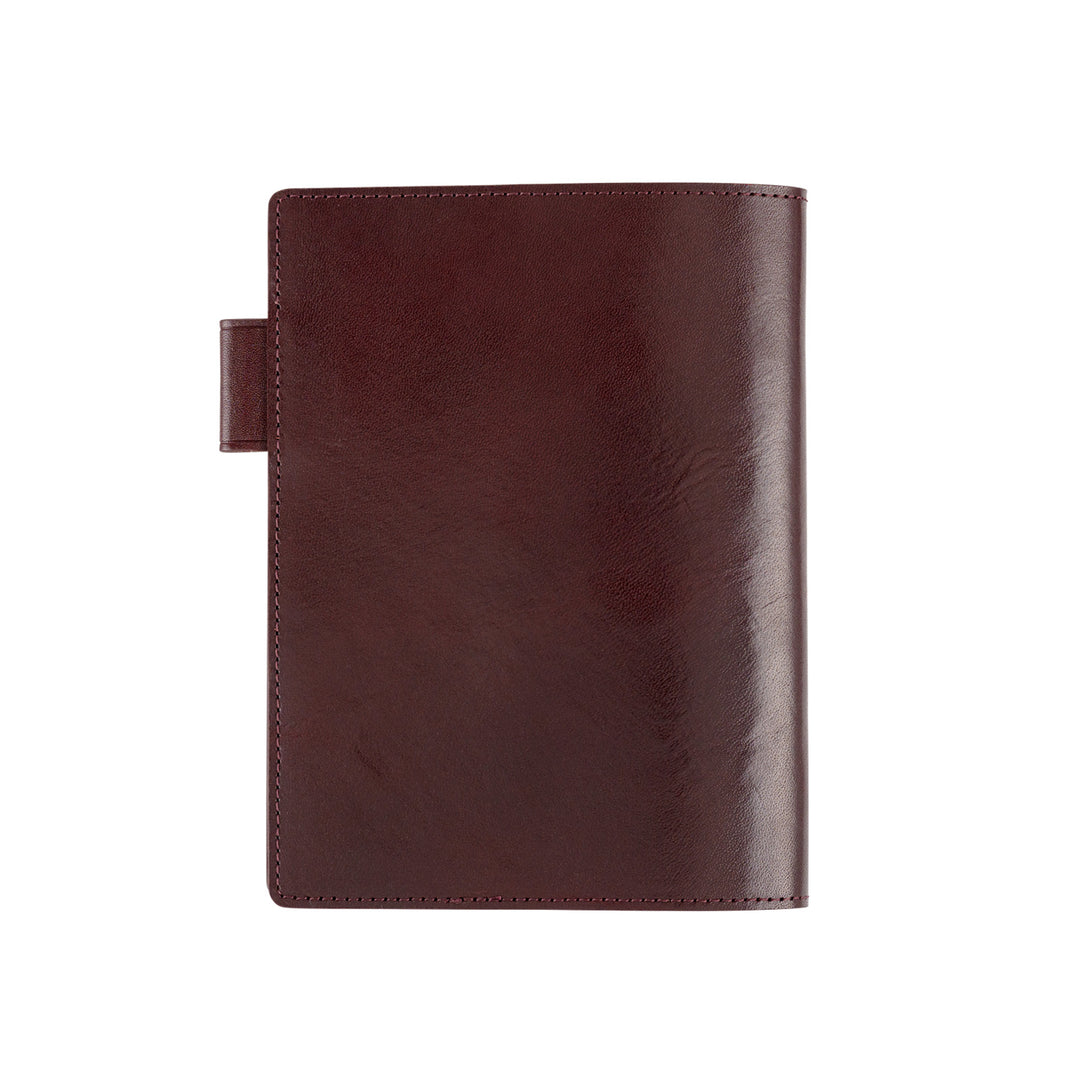 Hobonichi Techo 2025 - 5-Year Techo - A6 Cover Only - Leather: Dark Cherry - Free shipping to US and Canada - Vancouver Buchan’s Kerrisdale Stationery Store