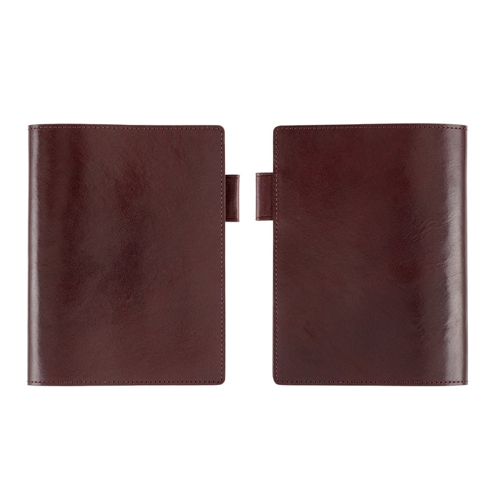 Hobonichi Techo 2025 - 5-Year Techo - A6 Cover Only - Leather: Dark Cherry - Free shipping to US and Canada - Vancouver Buchan’s Kerrisdale Stationery Store