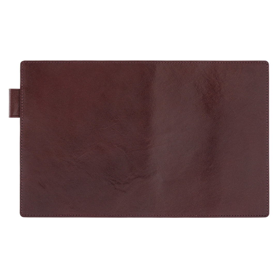 Hobonichi Techo 2025 - 5-Year Techo - A6 Cover Only - Leather: Dark Cherry - Free shipping to US and Canada - Vancouver Buchan’s Kerrisdale Stationery Store