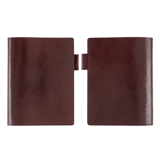 Hobonichi Techo 2025 - 5-Year Techo - A5 Cover Only - Leather: Dark Cherry - Free shipping to US and Canada - Vancouver Buchan’s Kerrisdale Stationery Store