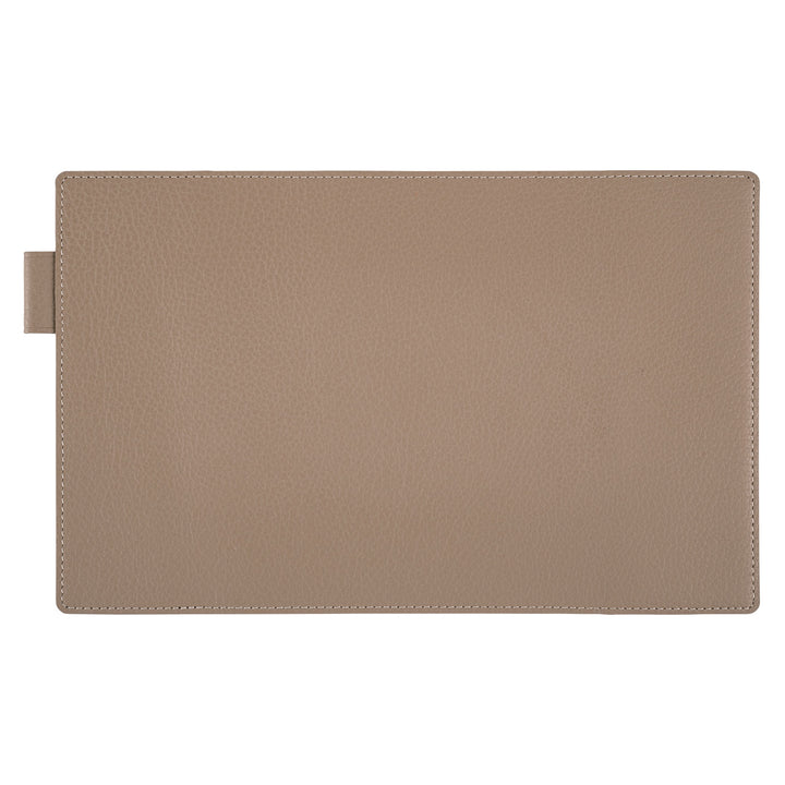 Hobonichi Techo 2025 - 5-Year Techo - A6 Cover Only - Leather: Beige & Navy - Free shipping to US and Canada - Vancouver Buchan’s Kerrisdale Stationery Store