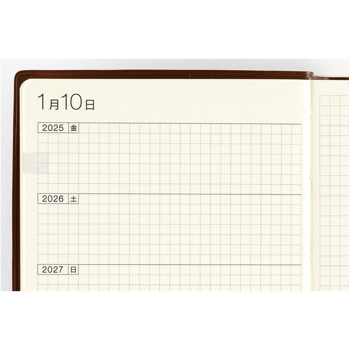 Hobonichi Techo 2025 - A6 Japanese - 5-Year Techo Dated Planner Book (2025 - 2029) - Free shipping to US and Canada - Vancouver Buchan’s Kerrisdale Stationery Store
