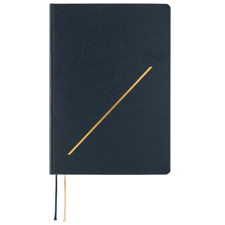 Hobonichi Techo 2025 -  Cousin (A5) HON Planner Book - Slash (Navy) - English/January Start/Monday Start - Free shipping to US and Canada - Vancouver Buchan’s Kerrisdale Stationery Store